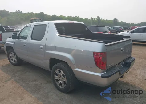 2011 Honda Ridgeline Rts from USA, damaged, VIN 5FPYK1F46BB454990